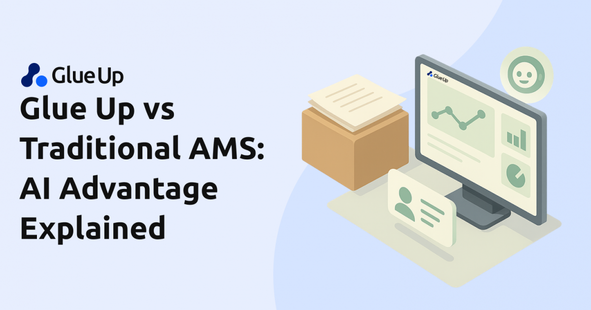 Glue Up vs Traditional AMS: AI Advantage Explained