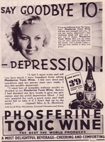 1939 Ad for Phosferine Tonic Wine - Swipe File
