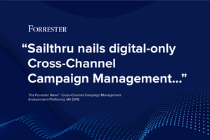 Sailthru Named Strong Performer on Forrester Wave Q4 2019