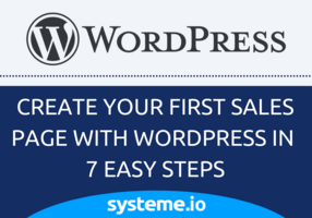 Create Your First Sales Page with WordPress in 7 Easy Steps