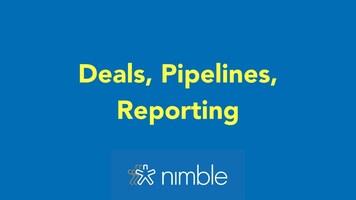 Deal, Pipelines, and Reporting