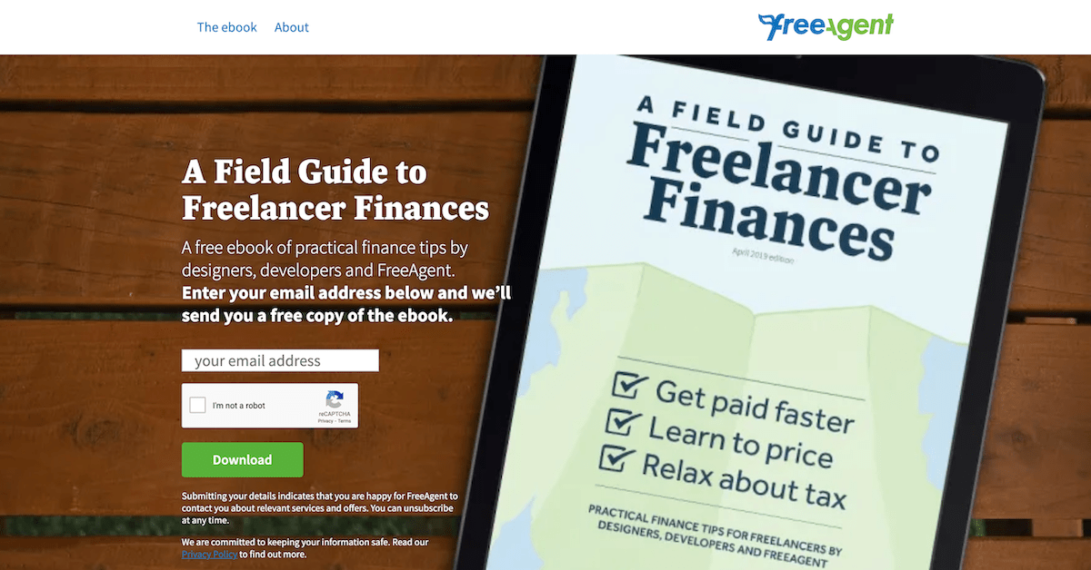 6 Ebook Landing Page Examples (Templates Included)
