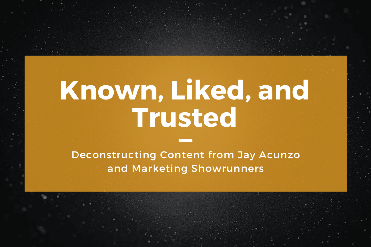 Deconstructing Content: Why Jay Acunzo's Marketing Doesn't Feel Like Marketing