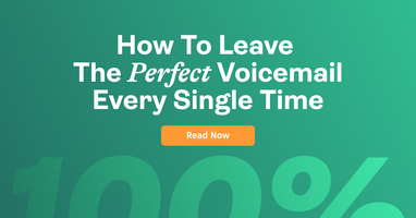 How to Leave the Perfect Voicemail Every Single Time - Revenue.io