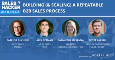 Building and Scaling a Repeatable B2B Sales Process