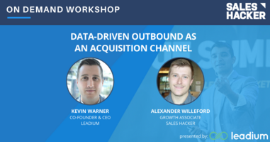 Data-Driven Outbound as an Acquisition Channel