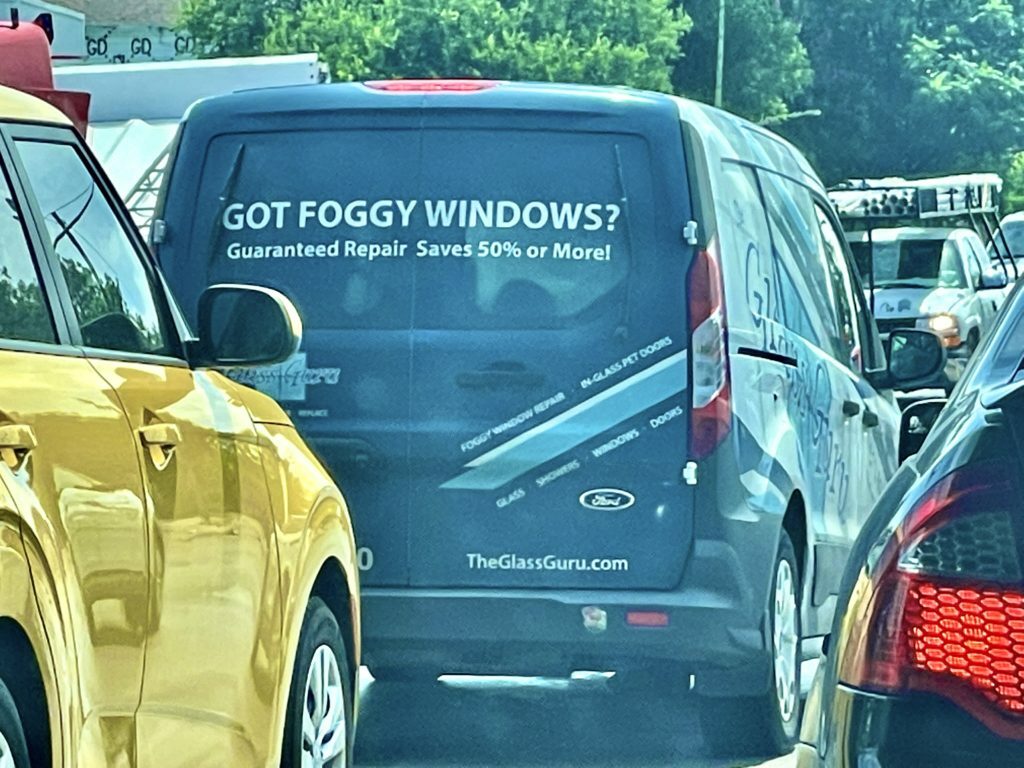 Glass Guru Car Advertising Headline - Swipe File