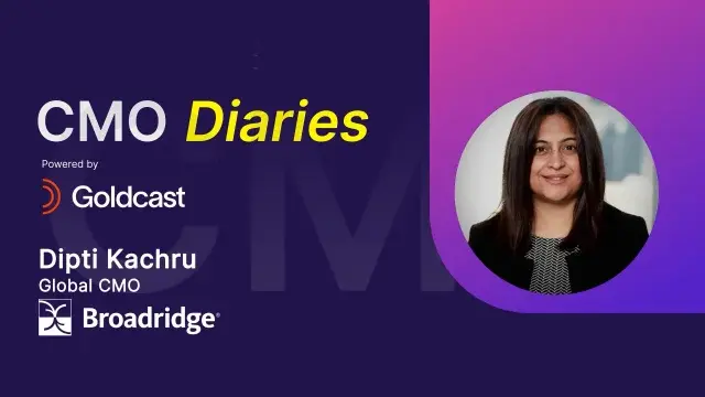 Chat With Top B2B CMOs | CMO Diaries by Goldcast