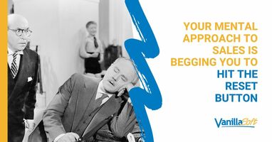 Salespeople - It's time to chill out