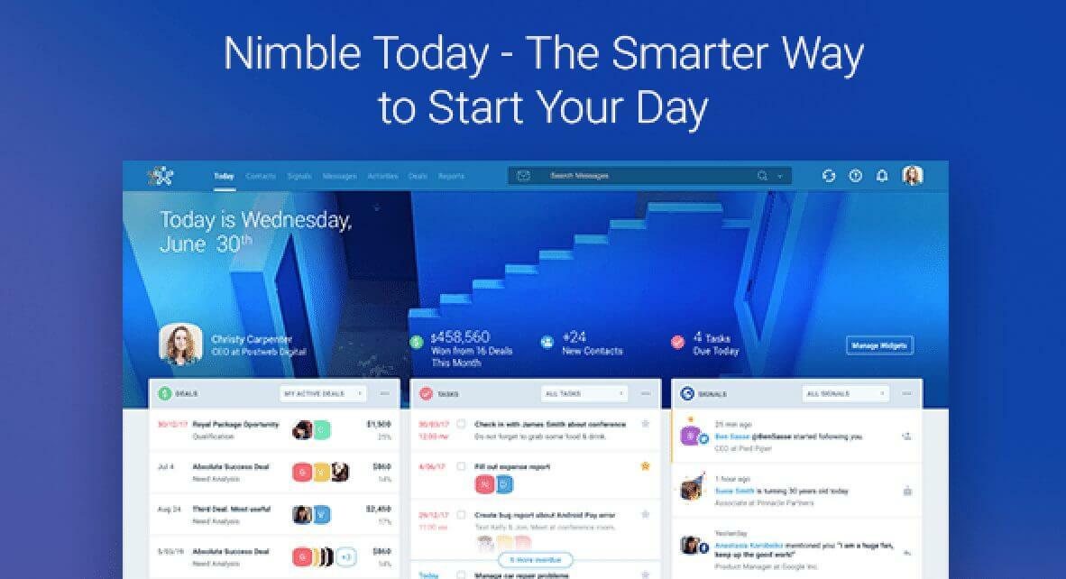 Introducing Nimble Today - The Smarter Way to Start Your Day | Nimble Blog