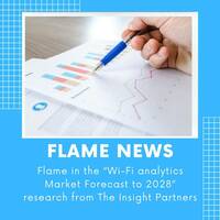 Flame in the "Wi-Fi analytics Market Forecast to 2028" research from The Insight Partners