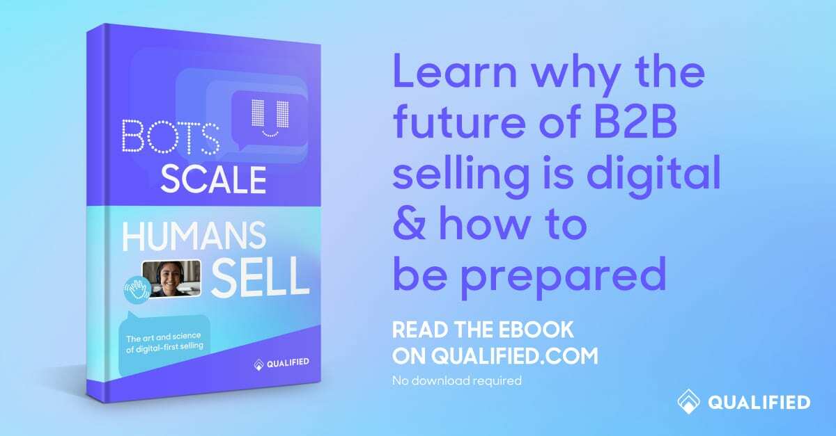 Bots Scale, Humans Sell