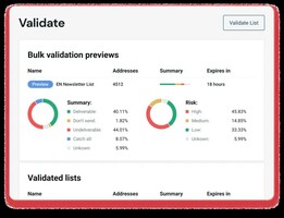 Validate lists with unmatched speed and accuracy