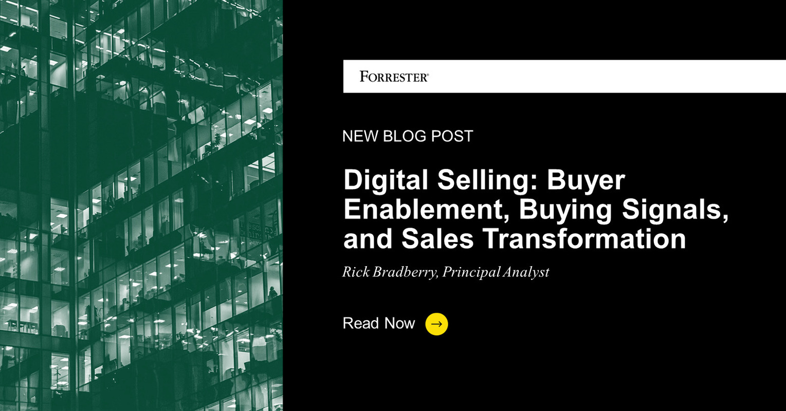 B2B Buyers And Digital Selling (Part 2): Buyer Enablement And Buying Signals