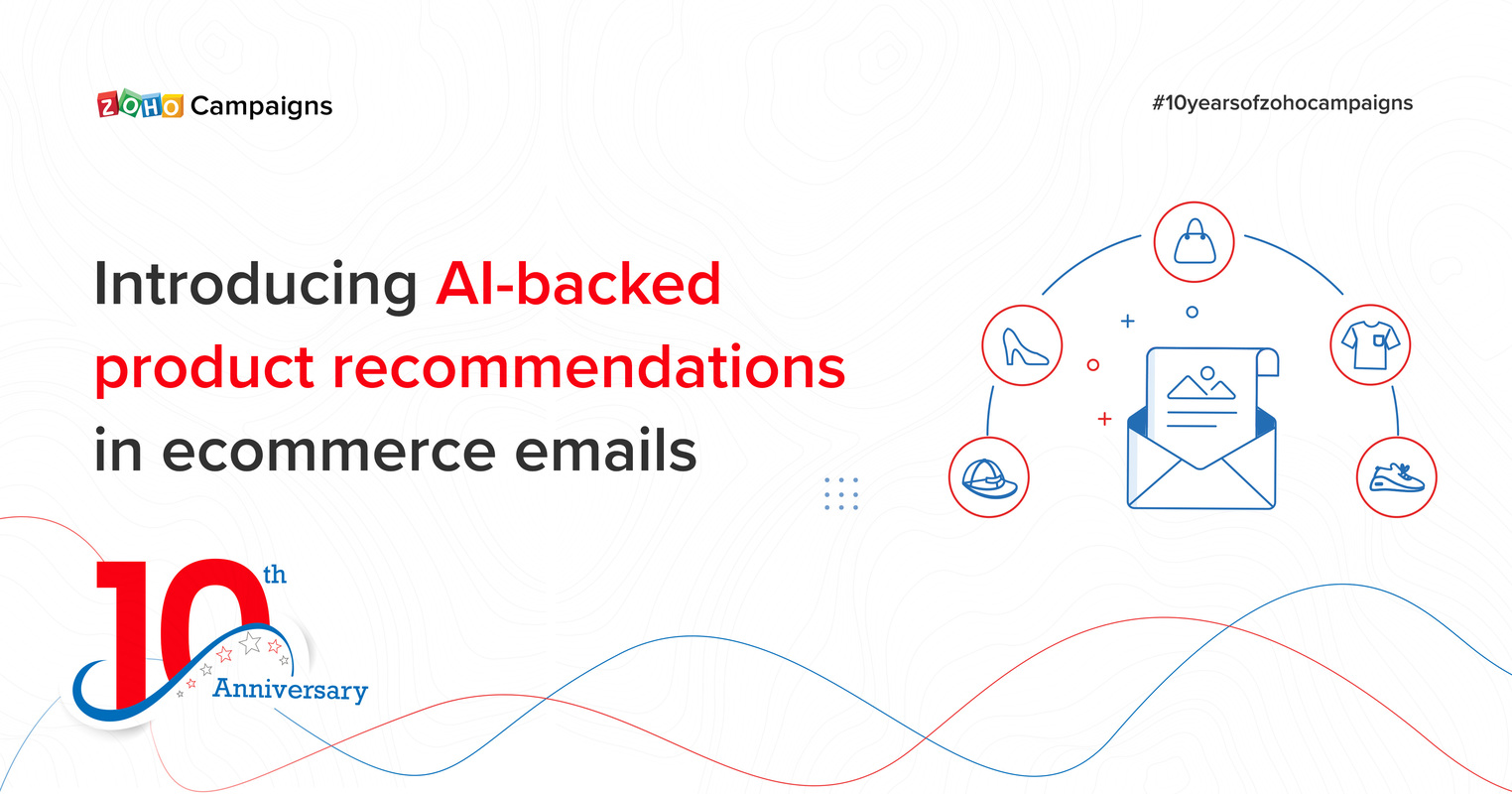Introducing AI-backed product recommendations in ecommerce emails  
