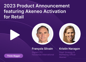 2023 Product Announcement featuring Akeneo Activation for Retail