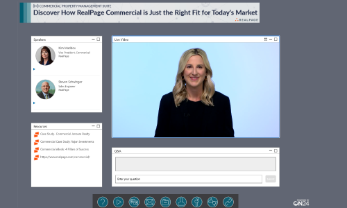RealPage Creates Broadcast-Quality, Pipeline-Generating Webcasts with ON24