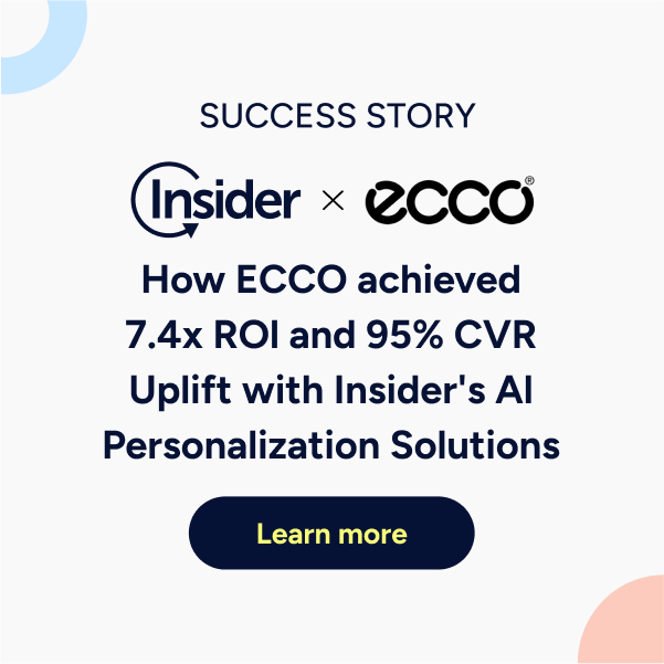 How ECCO Achieved 7.4x ROI & 95% CVR Uplift with Insider AI Personalization