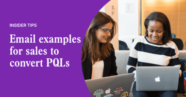 Email examples and strategies for sales to engage and convert PQLs | Correlated Blog