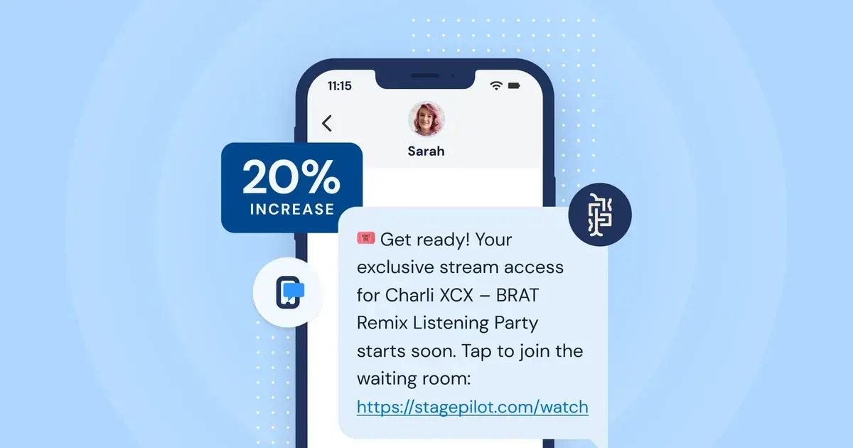 How StagePilot uses Delivra SMS to keep event attendees informed and engaged