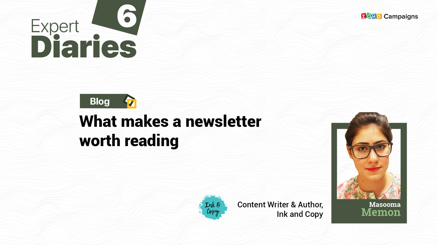 What makes a newsletter worth reading-lessons from top newsletter writers   - Zoho Blog