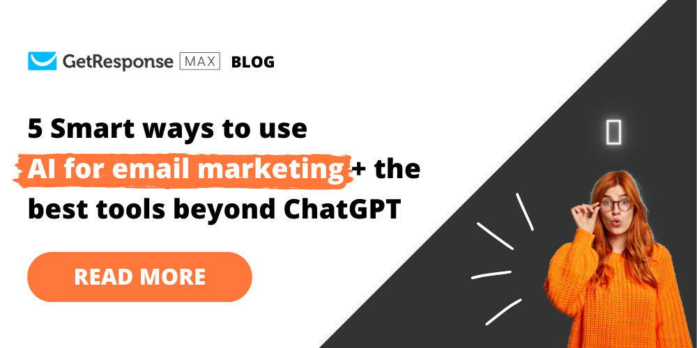 5 smart ways to use AI in email marketing to save time & money