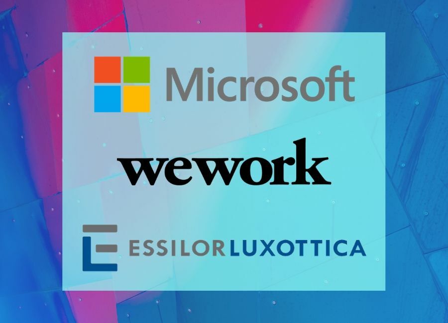 M&A Report: Microsoft, WeWork and EssilorLuxottica In The News