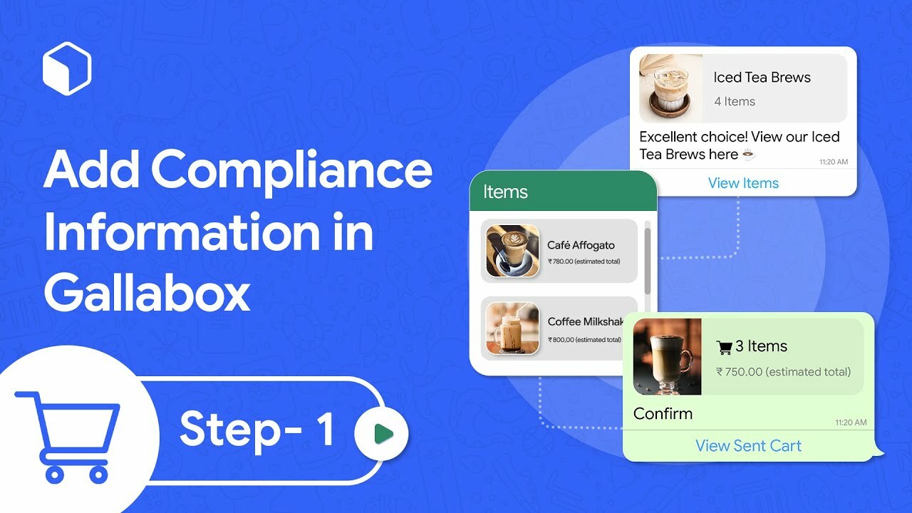 Step 1: Add Compliance Information in Gallabox (WhatsApp Catalogue)