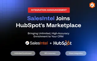 SalesIntel Joins HubSpot's Marketplace - Bringing Unlimited, High-Accuracy Enrichment to Your CRM