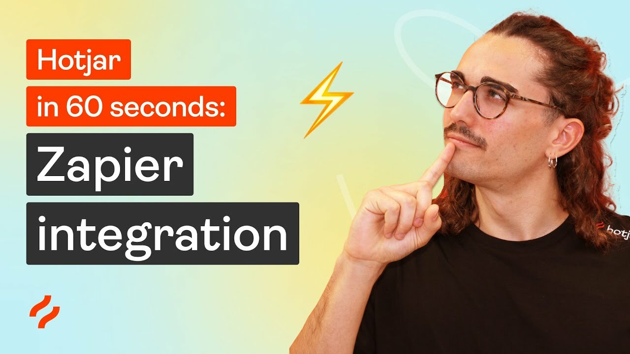 Hotjar in 60 Seconds: Zapier integration