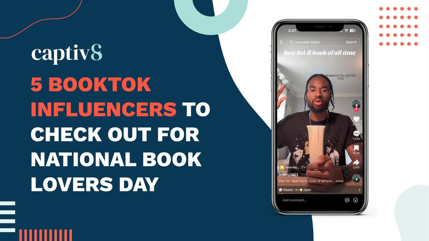 5 BookTok Influencers to Check Out for National Book Lovers Day