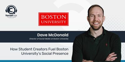 How Student Creators Fuel Boston University's Social Presence