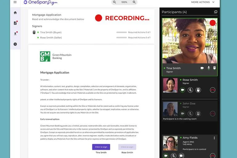 OneSpan Sign Developers: Virtual Room Recording – Part 1