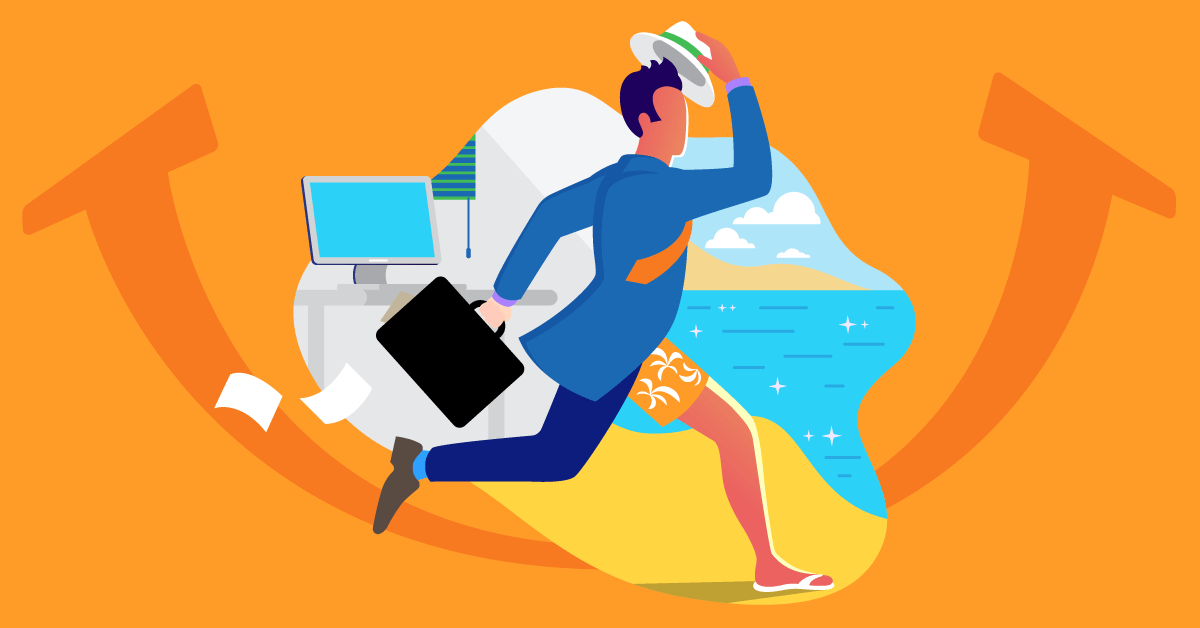 Does taking time off from work truly reduce stress?