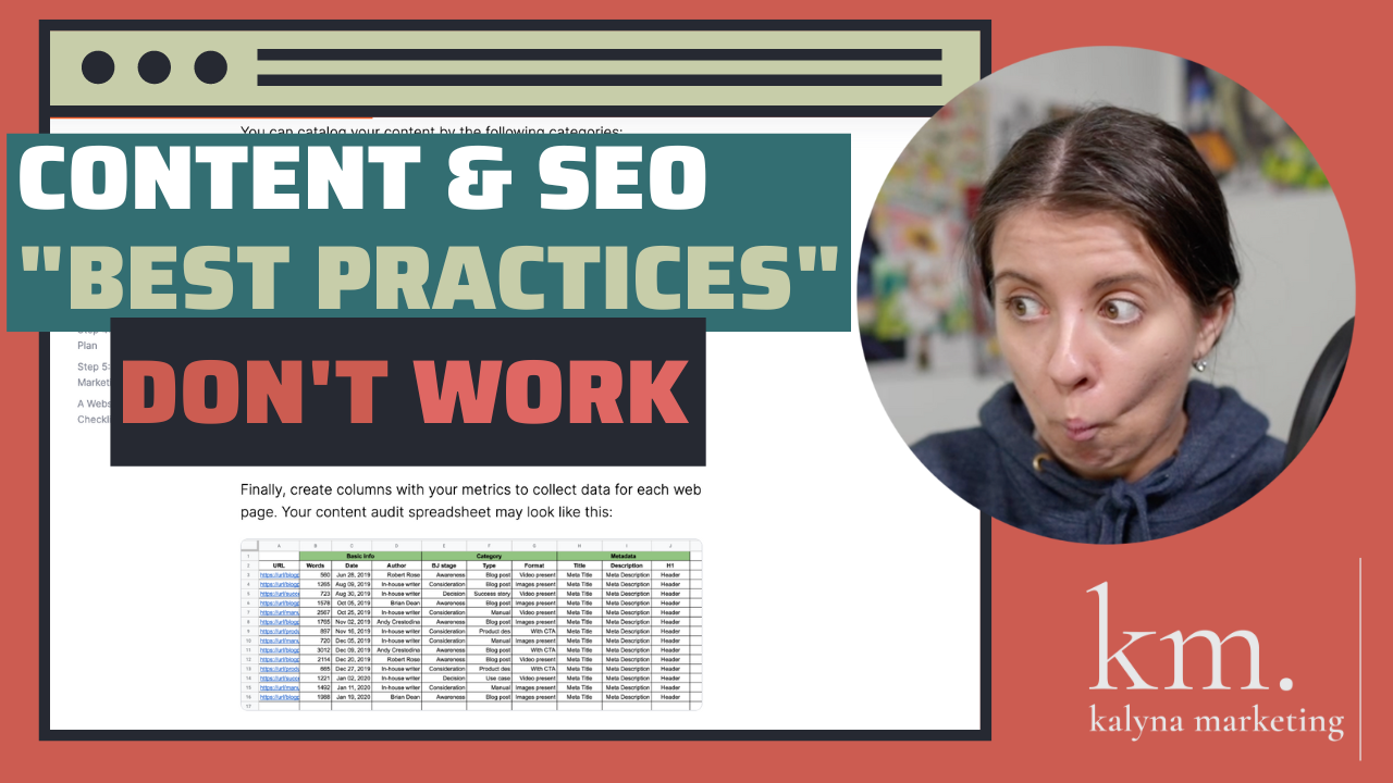 Content & SEO Best Practices Aren't Enough - What We Do Instead (Walkthrough)