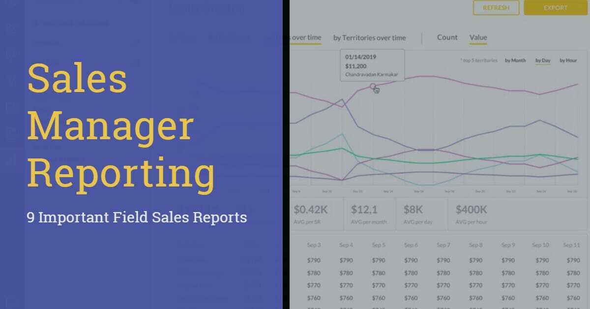 9 Important Sales Manager Reports