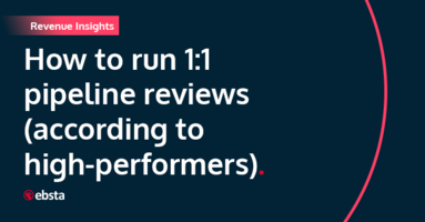 How to run 1:1 pipeline reviews (according to high-performers)