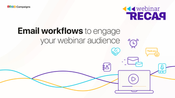 Webinar Recap: Email workflows to engage your webinar audience - Zoho Blog