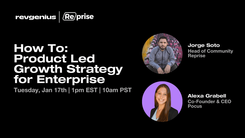 Product Led Growth Strategy for Enterprise SaaS