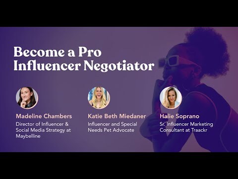 Becoming an Influencer Negotiation Pro