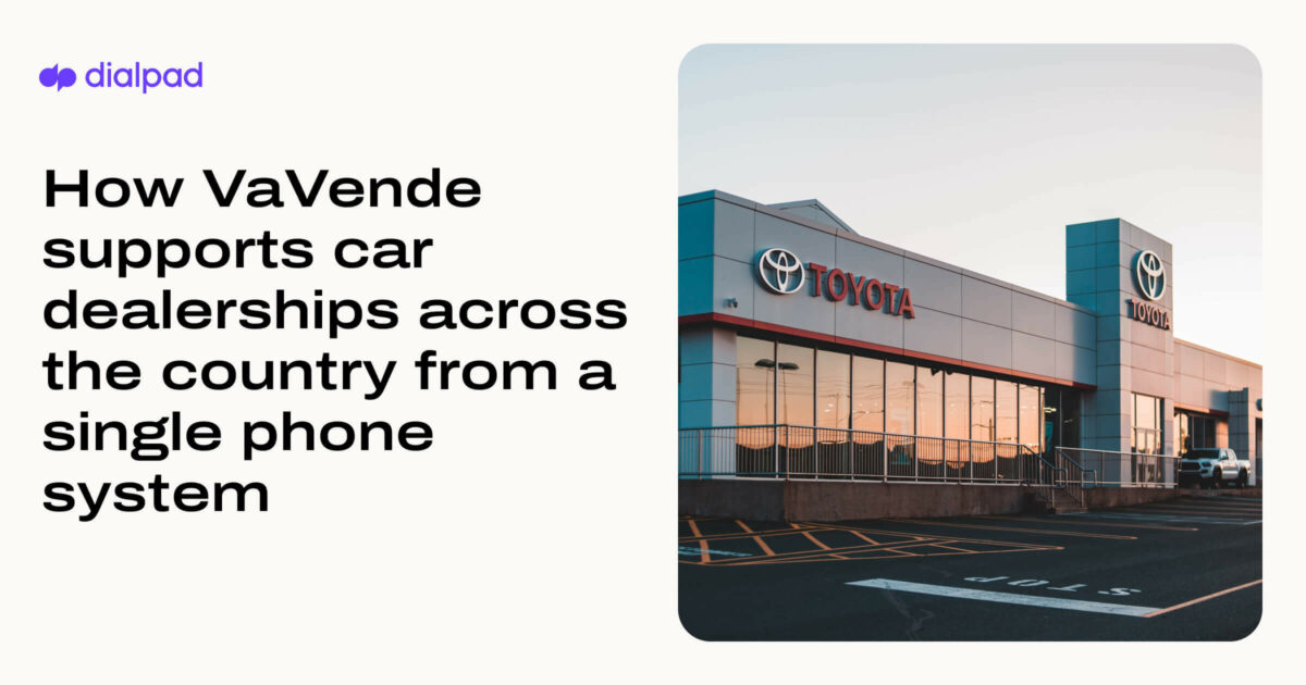 How VaVende Supports Dealerships From One System