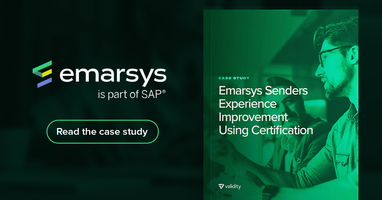 Emarsys Senders Experience Improvement Using Certification