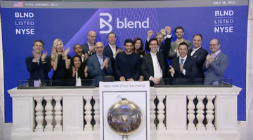 Congratulations to Blend on its Initial Public Offering