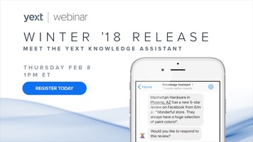 Webinar: Meet the Yext Knowledge Assistant