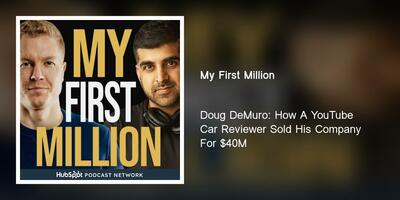 Doug DeMuro: How A YouTube Car Reviewer Sold His Company For $40M