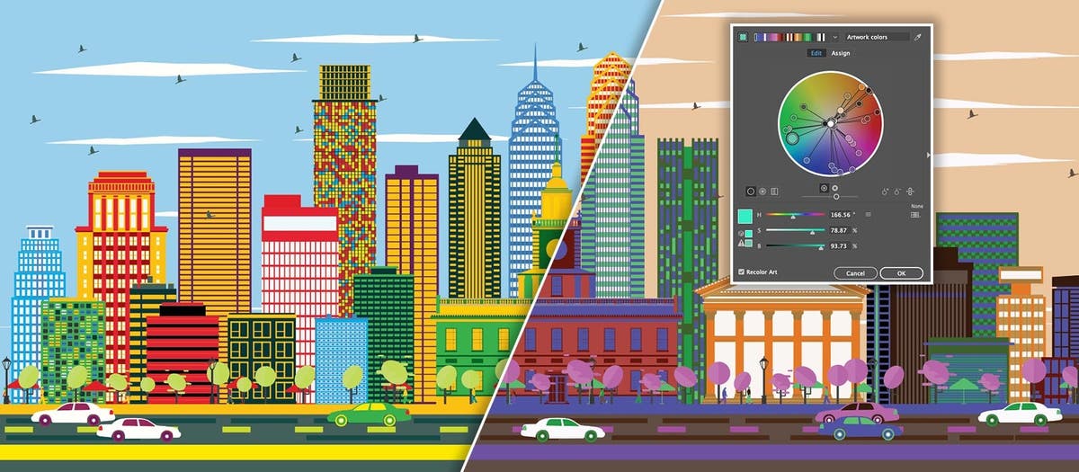 Recolor Adobe Stock Vector Artwork with Adobe Illustrator to Get Exactly the Look You Want