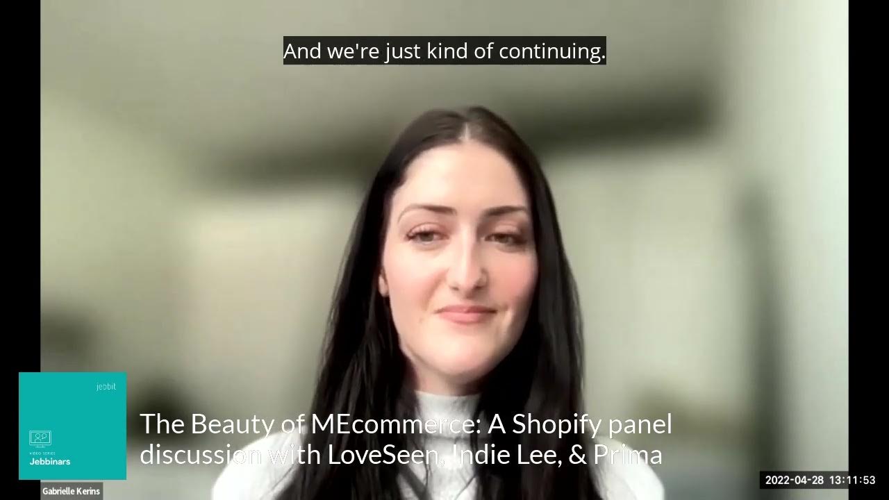 Personalization is MEcommerce for Indie Lee