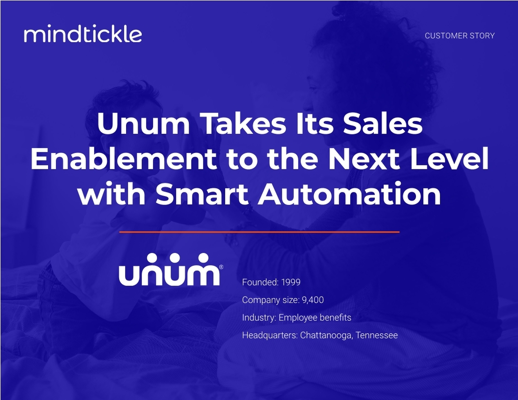 How Unum Reduced Sales Training Time by 60%