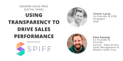 Using Transparency to Drive Sales Performance