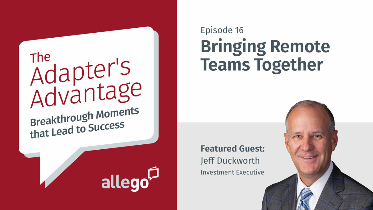 Adapter's Advantage Podcast S01E016: Jeff Duckworth